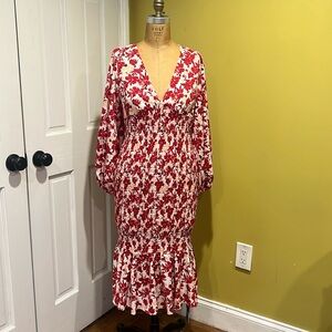 NWT Cupshe Floral Print Dress Womens Size M